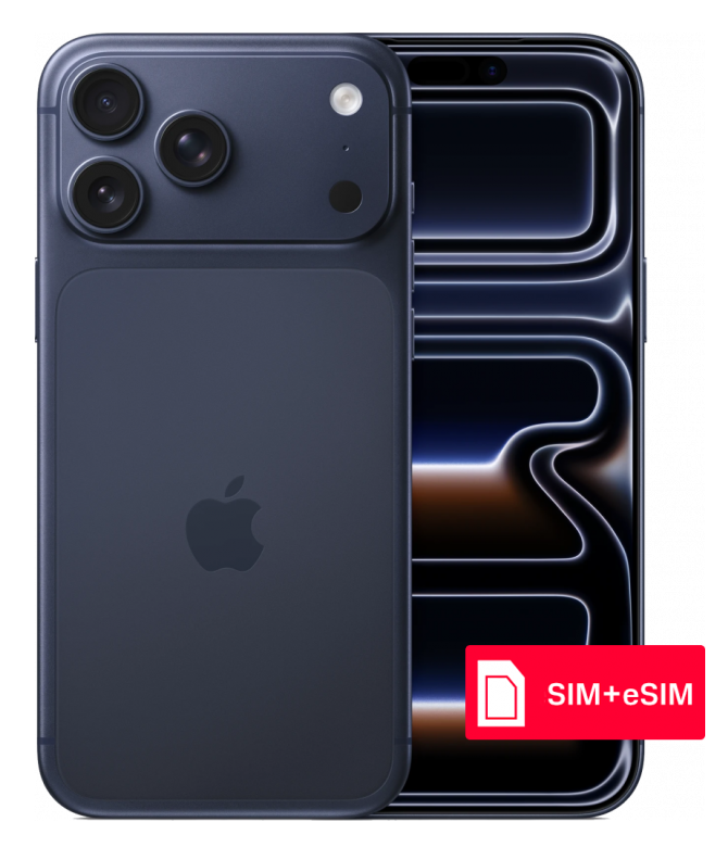 Смартфон Apple iPhone 17 Pro  256Gb Deep Blue (синий)