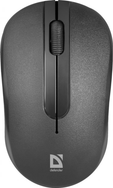 Мышь беспроводная Defender Datum MM-285 черный