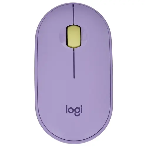 Мышь беспроводная Logitech M350 Bluetooth Pebble Violet