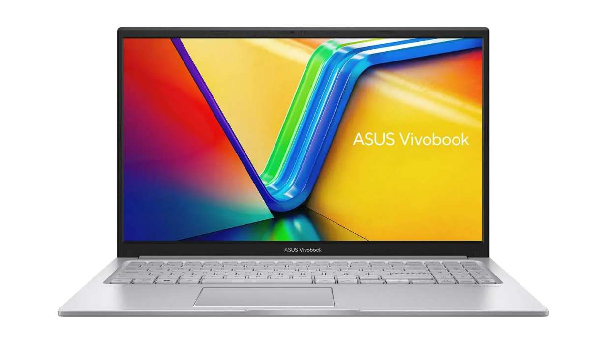 Ноутбук ASUS VivoBook X1504VA-BQ4056 Core 5 120U/16G DDR4/512 SSD/Intel HD/15.6"FHD/DOS/серебристый