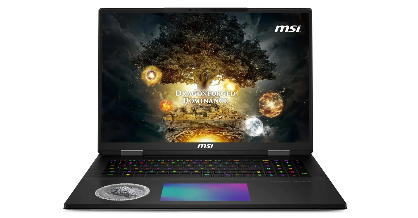 Ноутбук MSI Titan Dragon Edition 18 HX AI A2XWJG-205RU Ultra 9 285HX/64G/4Tb SSD/RTX5090-24G/18"UHD+/Win11