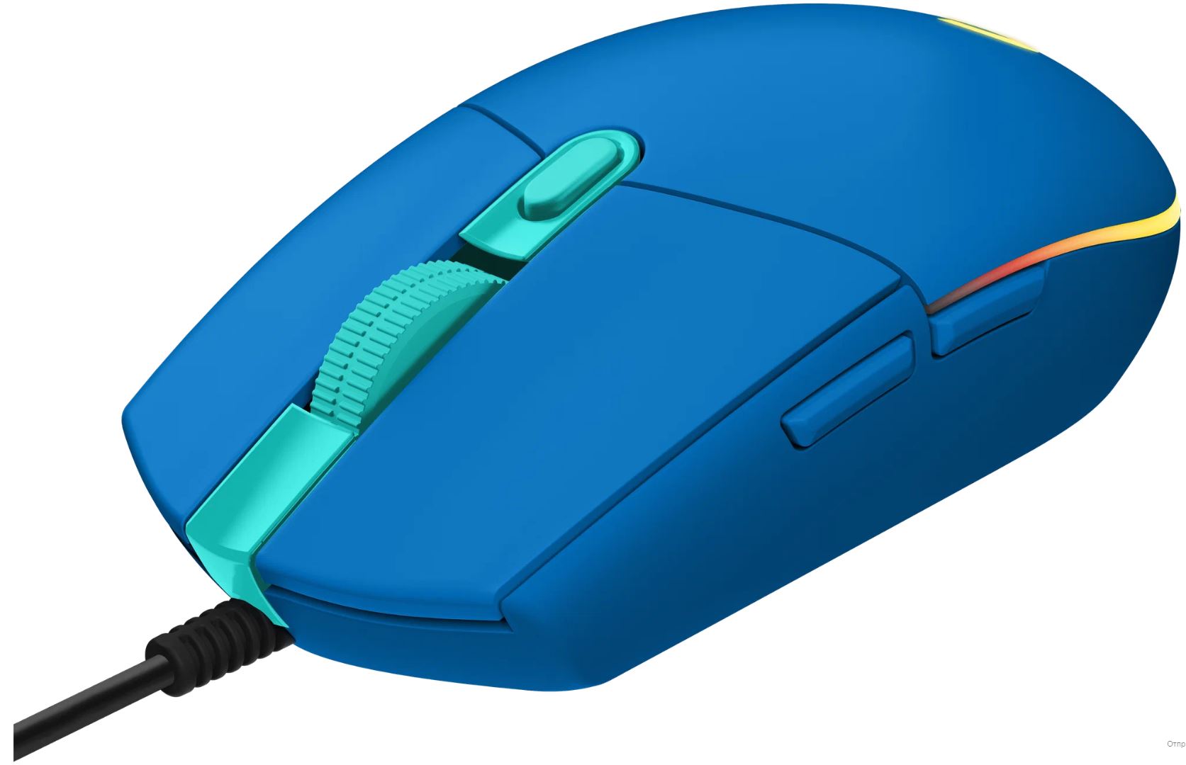 Мышь проводная Logitech G102 LightSync Blue