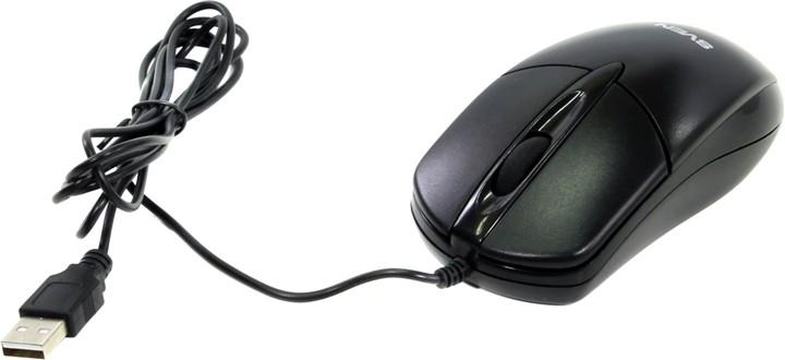 Мышь проводная Sven RX-112 Optical USB Black