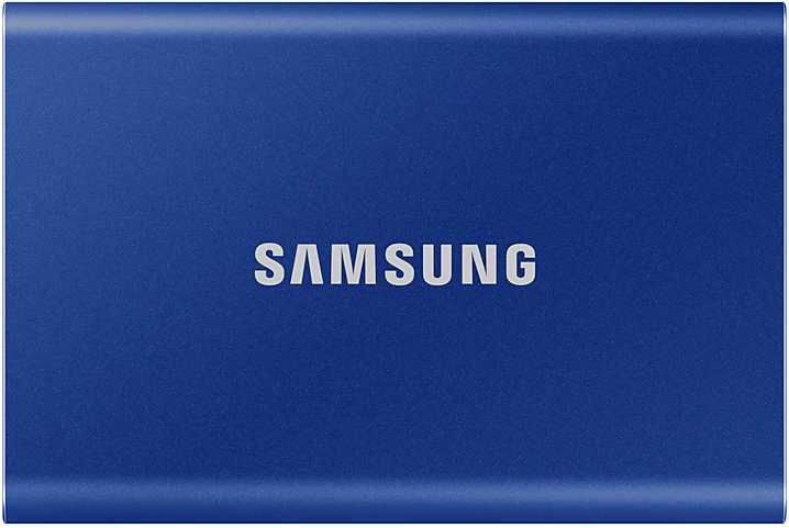 Внешний накопитель SSD 1Tb Samsung T7 USB3.2 синий