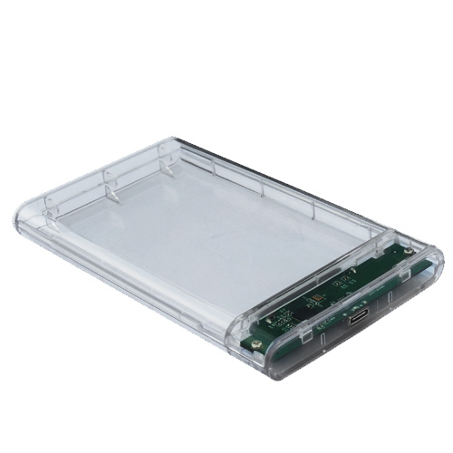 Внешний контейнер USB3.0 -> SATA 2.5", AgeStar 3UB2P4, пластик, прозрачный