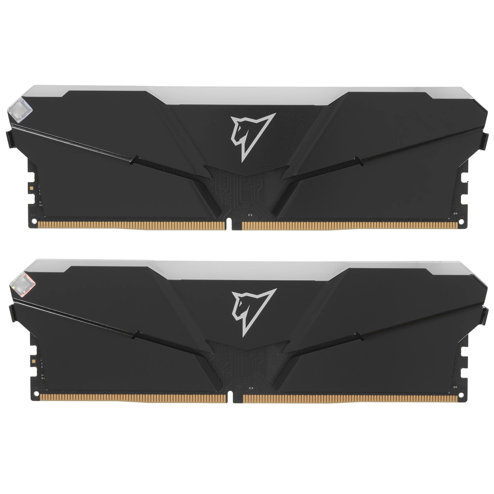 Модуль памяти DDR4 16Gb PC4-25600 3200MHz Netac RGB Grey