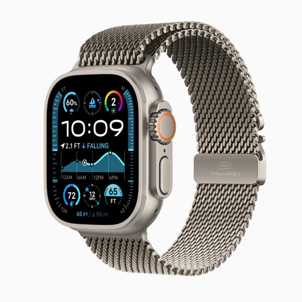 Смарт-часы Apple Watch Ultra 2 2024 49mm Titanium Milanese Loop Natural (натуральный)