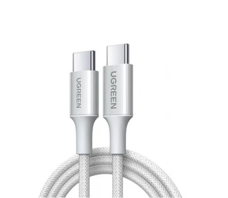 Кабель USB-C < - > USB-C, 1.0м, UGREEN L501 60W титан