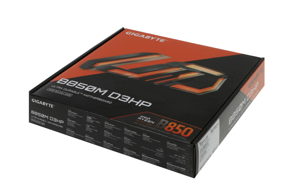Материнская плата Socket AM5 Gigabyte B850M D3HP (B850) 4*DDR5 HDMI DP mATX