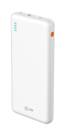 Внешний аккумулятор 10000 mAh_ Cactus CS-PBFSBA-10000 белый