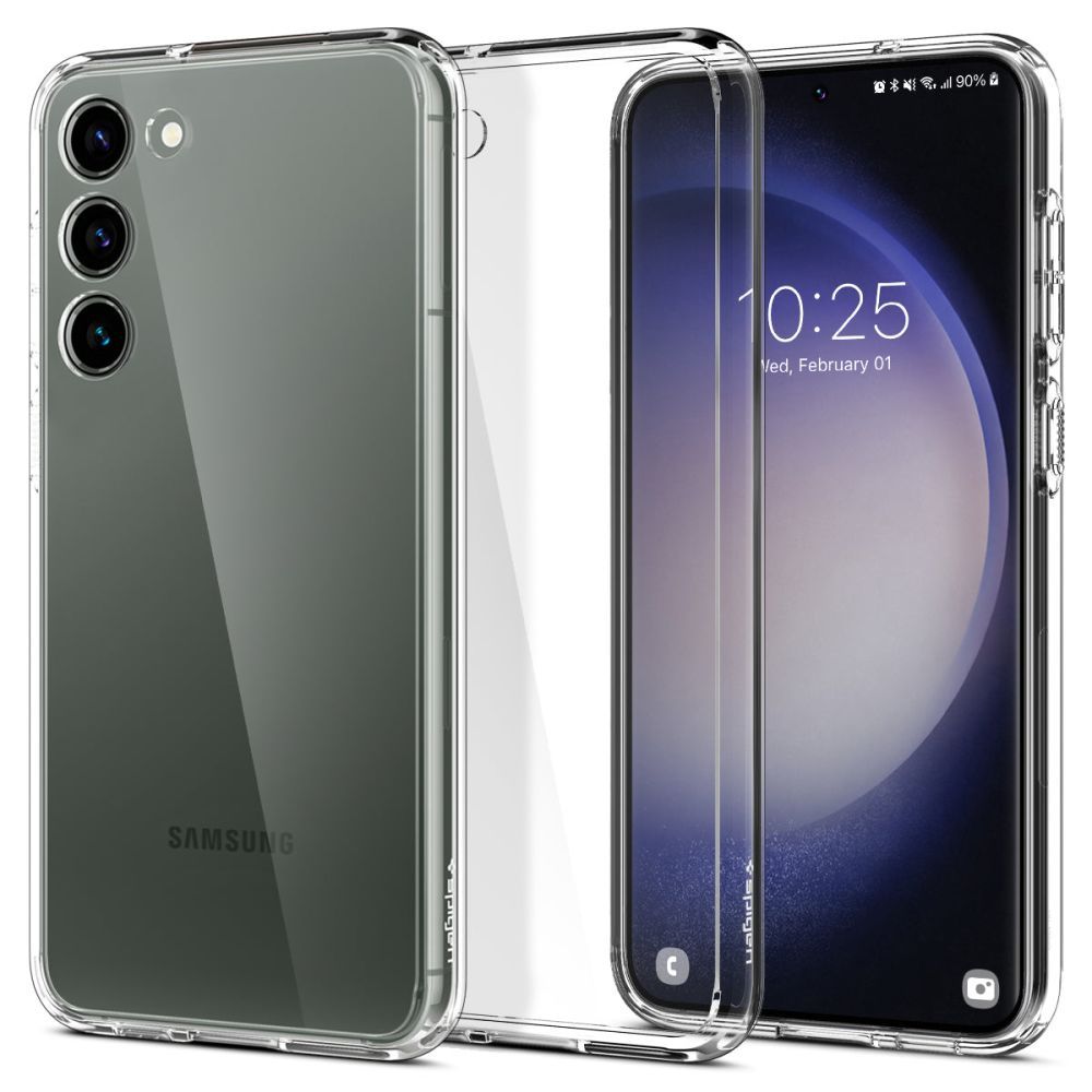 Чехол для смартфона Samsung Galaxy S23 - силиконовый прозрачный