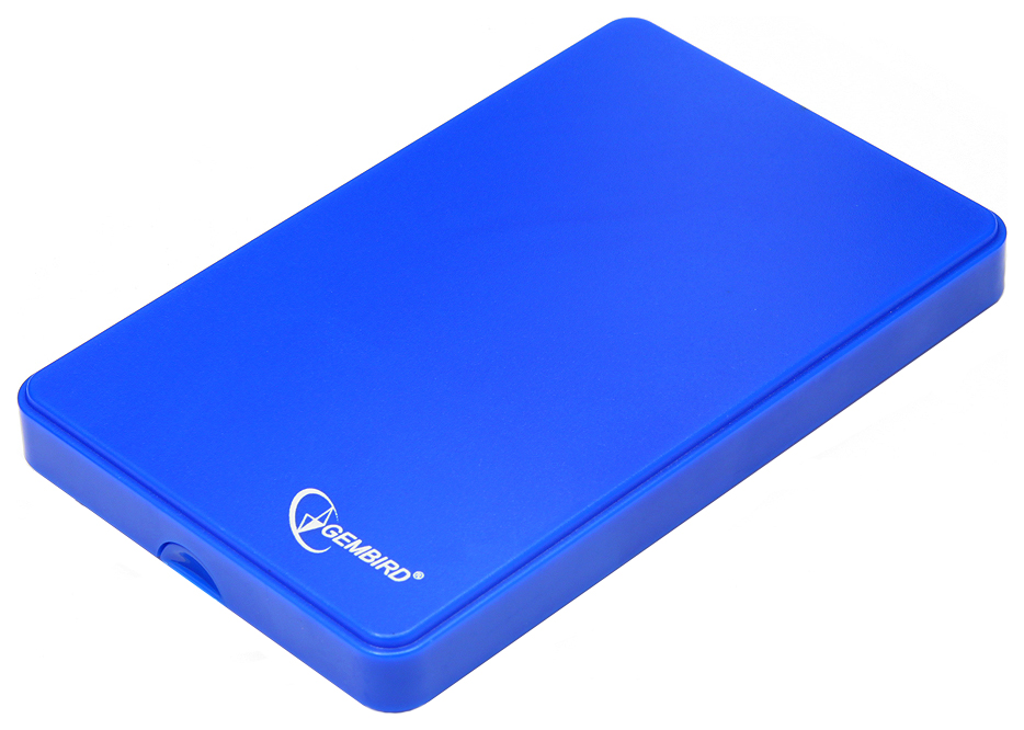 Внешний контейнер USB2.0 -> SATA 2.5", Gembird EE2-U2S-40P пластик, синий