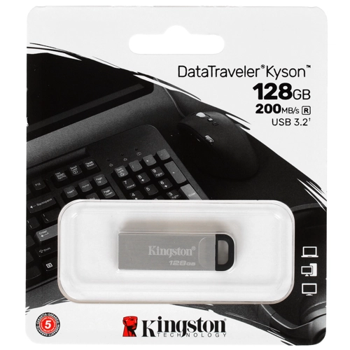 Флешка 128Gb Kingston DataTraveler Kyson USB 3.1