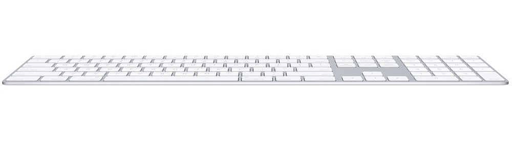 Клавиатура беспроводная Apple Magic Keyboard Numeric Keypad Silver (серебристый)