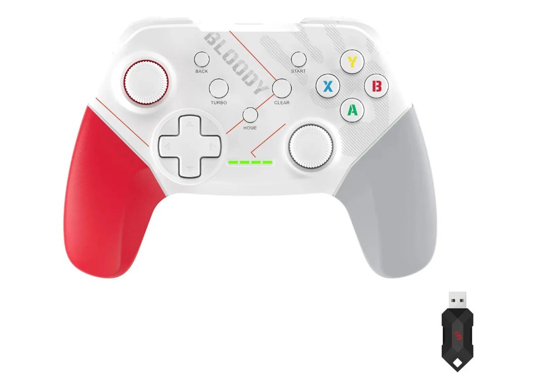 Геймпад A4Tech Bloody GPW50 Sports беспроводной белый