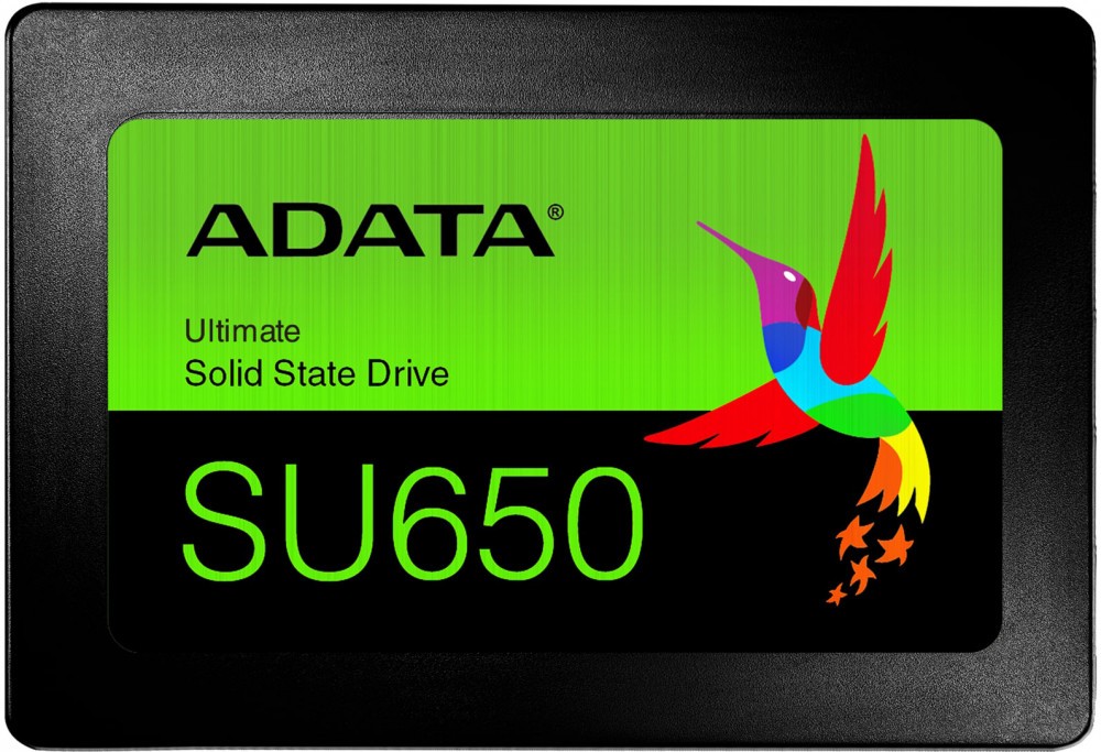 Накопитель SSD SATA 512Gb ADATA Ultimate SU650 (TLC 520/450 Мбайт/сек)