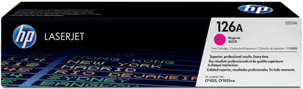 Картридж лазерный HP 126A (CE313A) для HP CP1025/1025nw, 1000 стр. пурпурный