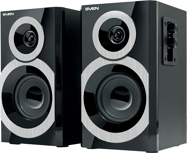 Акустическая система SVEN SPS-619 (2x10W, дерево) черный