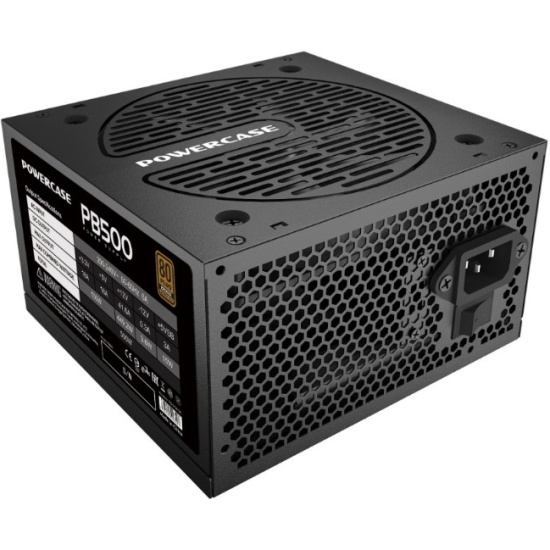 Блок питания .500W Powercase PB500 120mm, APFC, 80 Plus Bronze