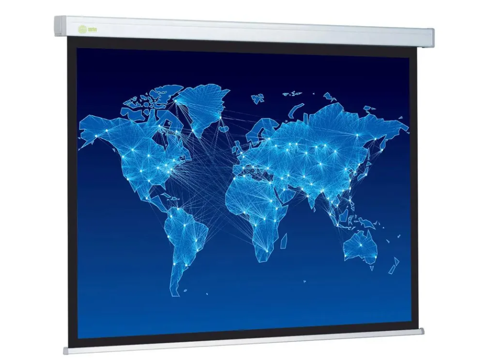 Экран для проектора Cactus 150x150см Wallscreen CS-PSW-150x150 1:1 настенно-потолочный рулонный белы