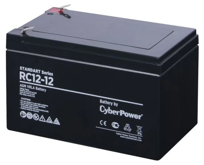 Аккумулятор для ИБП 12V, 12.0Ah, CyberPower Professional series RV 12-12