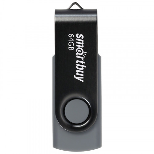Флешка 64Gb SmartBuy Twist USB2.0 Black