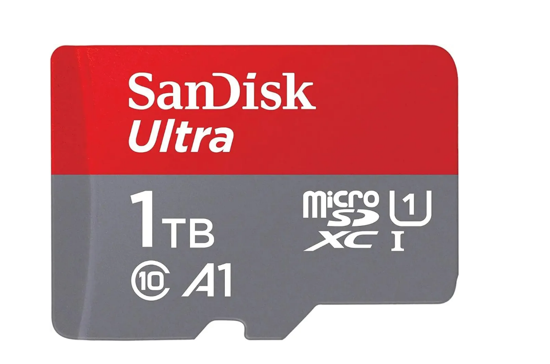 Карта памяти microSD 1Tb SanDisk Ultra Class 10, UHS-I,  R 150 МБ/с с адаптером