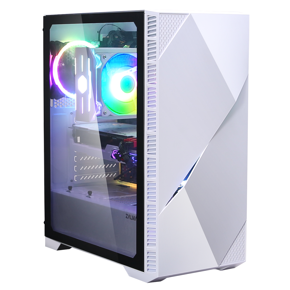 Корпус Zalman Z3 Iceberg (MidiTower, 1*USB2.0, 2*USB3.0, ATX, без БП) White