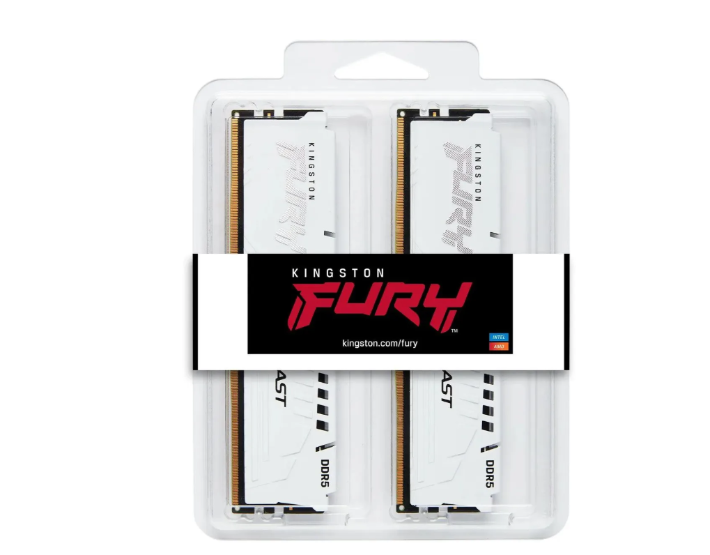 Модуль памяти DDR5 32Gb 5200MHz Kingston Fury Beast (Kit of 2)