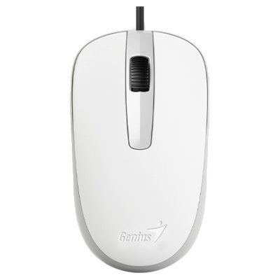 Мышь проводная Genius DX-120 (DX120) 1000dpi USB White