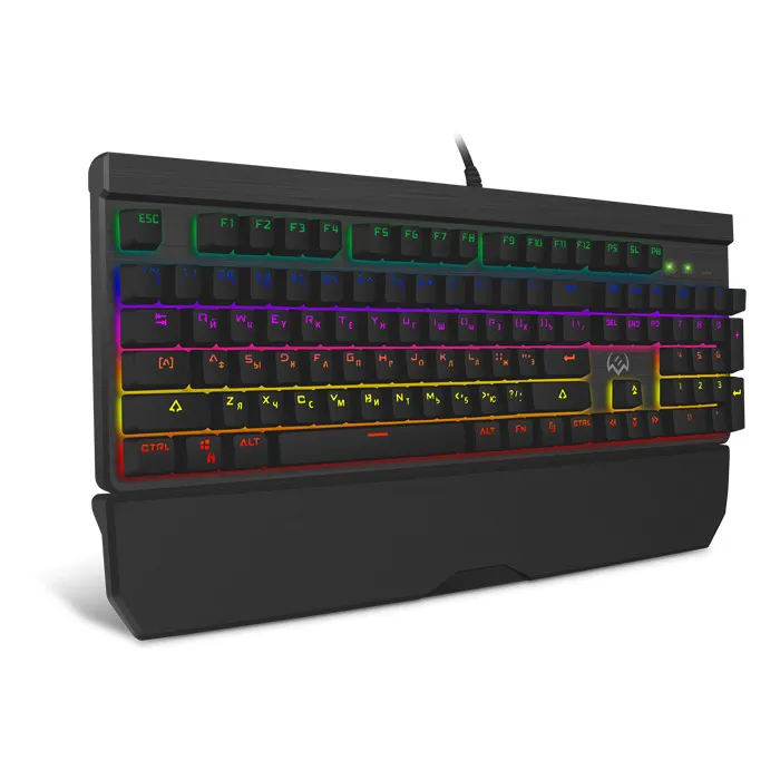 Клавиатура проводная SVEN KB-G9500 RGB Led черный