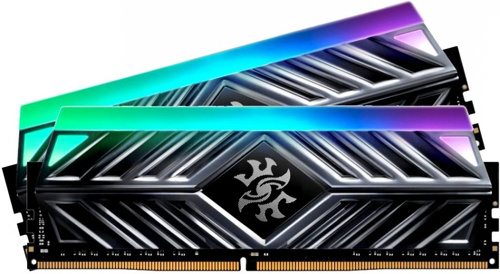 Модуль памяти DDR4 32Gb PC4-25600 3200MHz ADATA XPG Spectrix D41 RGB (Kit of 2)