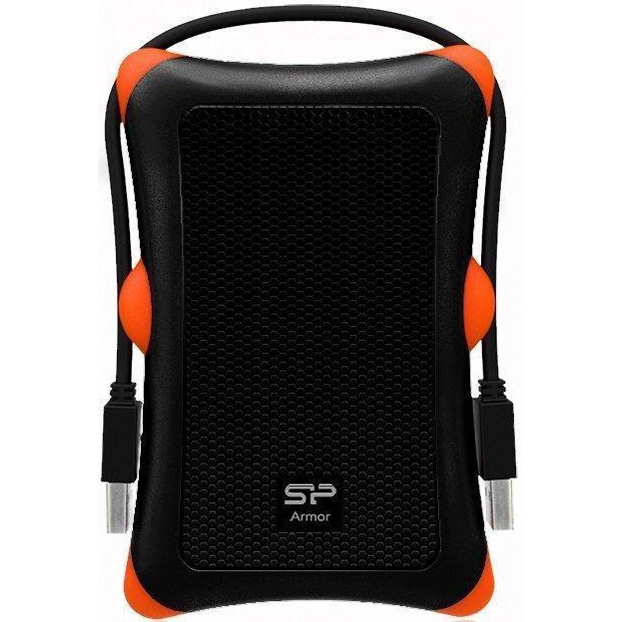 Внешний жесткий диск 2Tb Silicon Power Armor A30 2.5" USB3.0 черный (SP020TBPHDA30S3K)