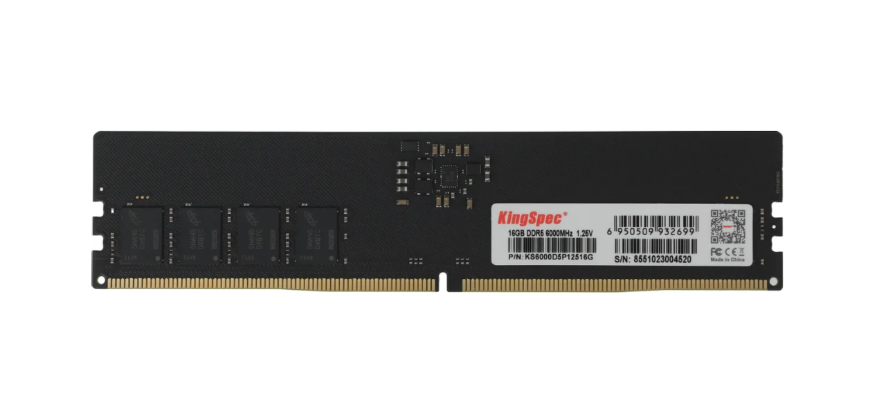 Модуль памяти DDR5 16Gb 6000MHz Kingspec