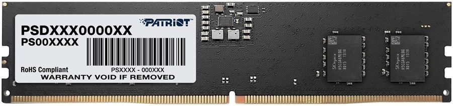 Модуль памяти DDR5 16Gb 5200MHz Patriot Signature Line