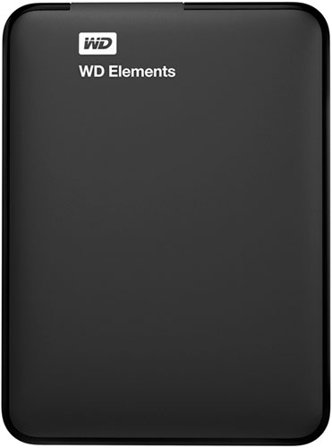 Внешний жесткий диск 2Tb WD Elements Portable 2.5" USB3.0 черный