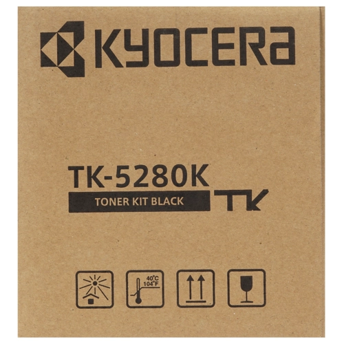 Картридж лазерный Kyocera TK-5280K для Ecosys P6235cdn/M6235cidn/M6635cidn, 13000 стр., чёрный