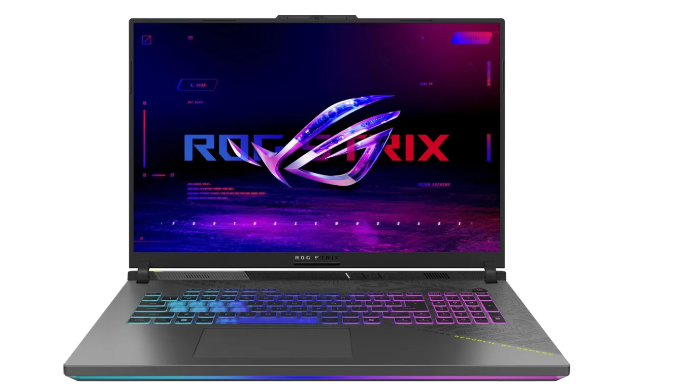 Ноутбук ASUS ROG Strix G18 G814PM-S8074 Ryzen 9 8940HX/16G/1Tb SSD/RTX5060-8G/18"WUXGA/no OS/Grey (серый)