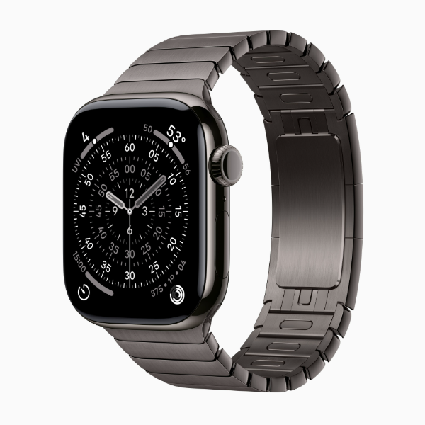 Смарт-часы Apple Watch Series 11 46mm Titanium Link Bracelet Slate (графитовый)