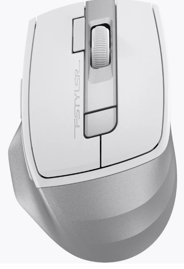 Мышь беспроводная A4Tech Fstyler FG45CS Air2 2000dpi бесшумная Silver White