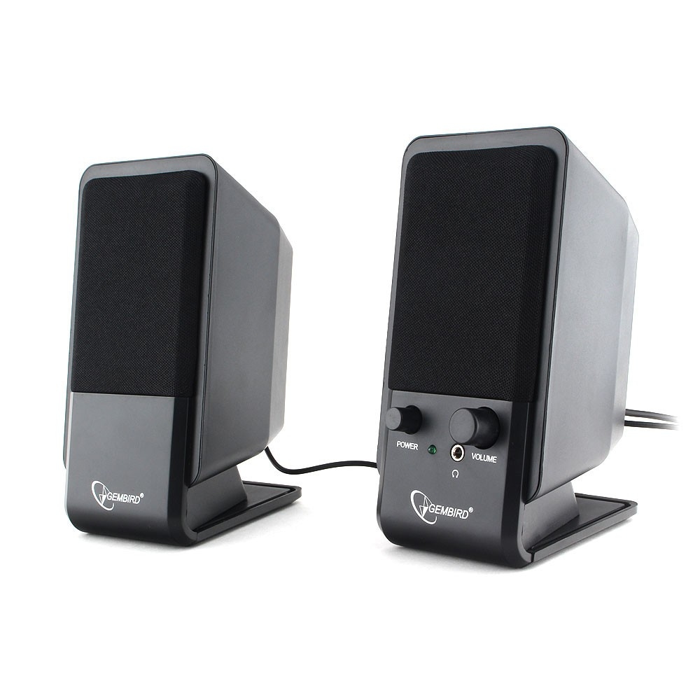 Акустическая система Gembird SPK-510 (6Вт, регулятор громкости, USB-питание) черный
