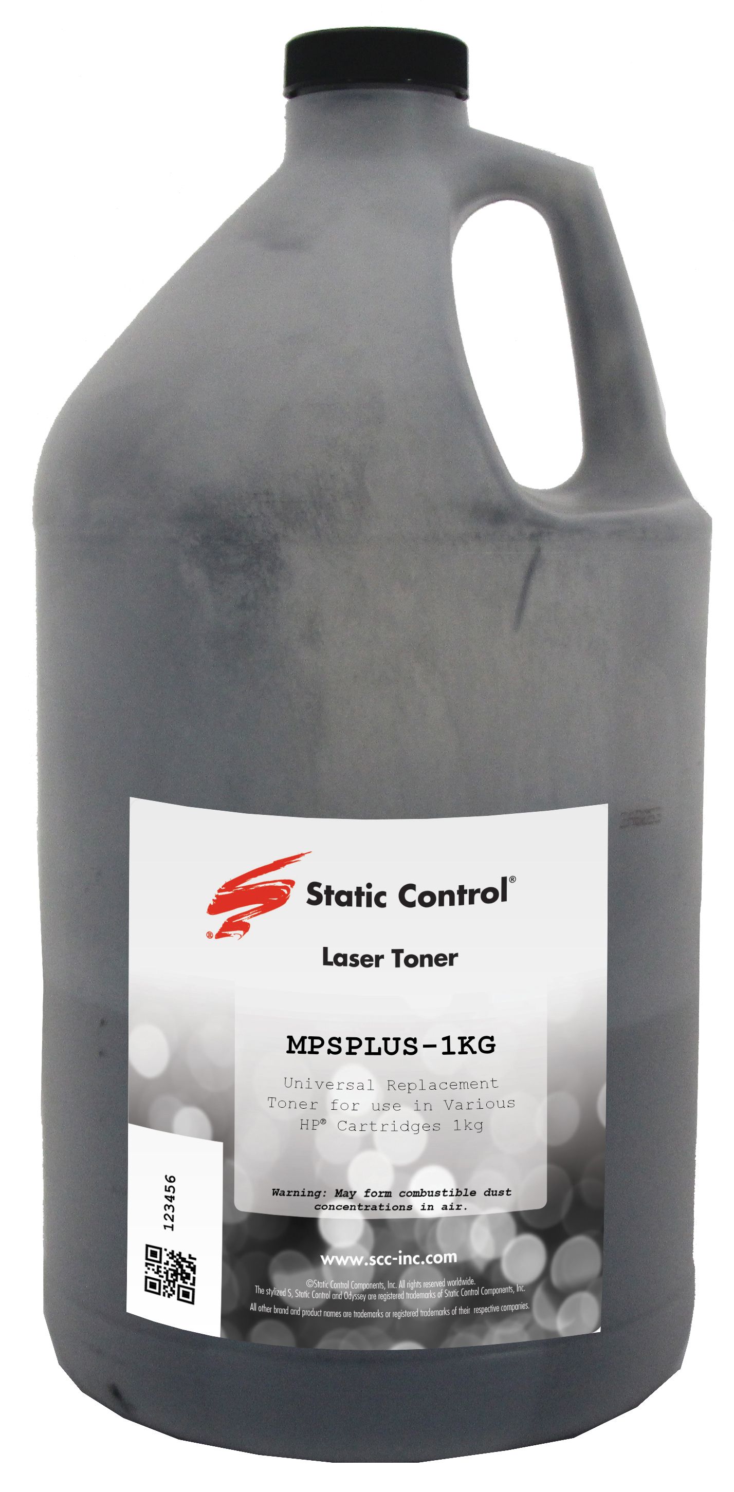 Тонер для HP LJ1010-9000/LJP2015/P2055/P3015/M425/M525 Static Control (1000гр.)