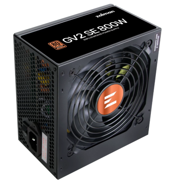 Блок питания 800W Zalman ZM800-GV2SE 120mm  80+ Bronze