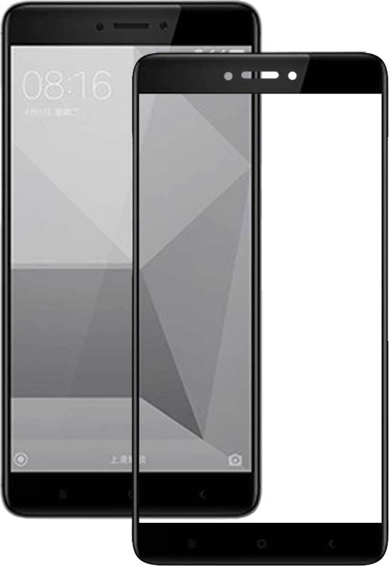 Защитное стекло для смартфона Xiaomi Redmi 5A - Full screen 2D черная рамка