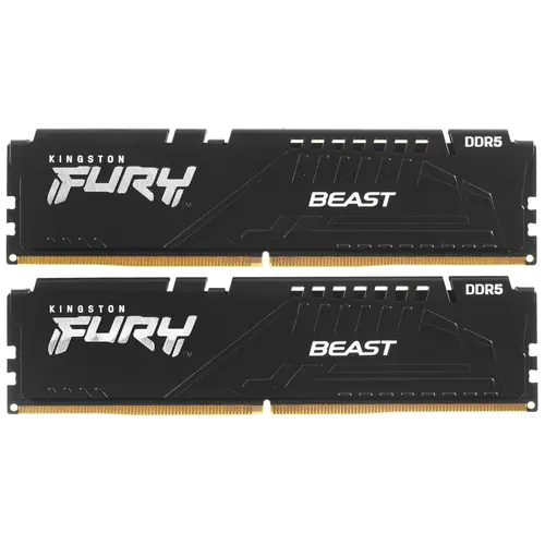 Модуль памяти DDR5 32Gb 5600MHz Kingston Fury Beast Black EXPO CL36 (Kit of 2)