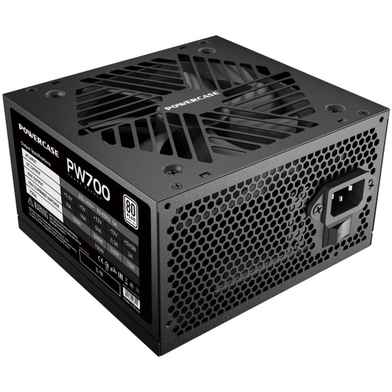 Блок питания .700W Powercase PW700 120mm, APFC, 80 Plus