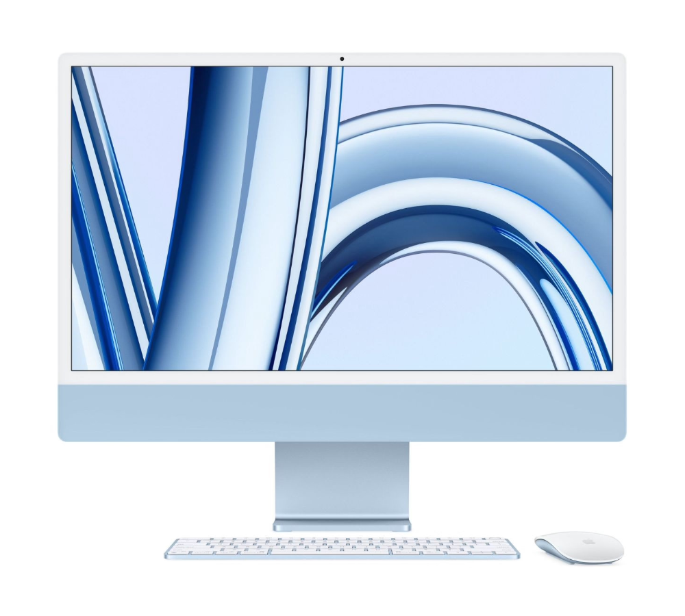 Моноблок Apple iMac 24" 2023 M3  8G  512G 10-Core Blue