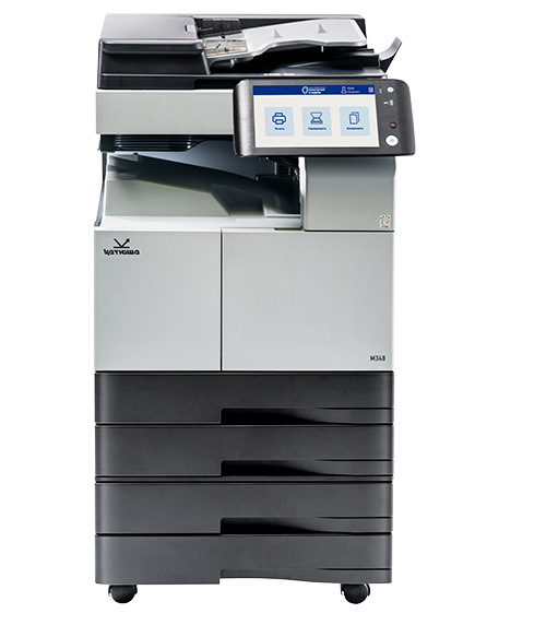 МФУ Катюша M348 (A3, черно-белая, 48 стр/мин, ADF, USB, Ethernet, Wi-Fi) серый