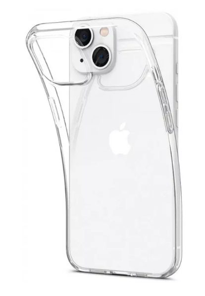 Чехол для смартфона Apple iPhone 13/14 6.1" - Gurdini Clear HQ силикон прозрачный