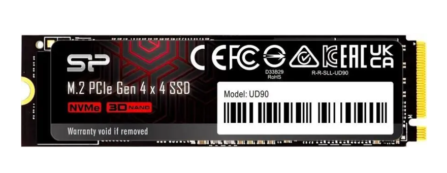 Накопитель SSD M.2 1Tb Silicon Power UD90 (PCI-E 4.0 x4, 4800/4200 Мбайт/сек)